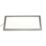 VEW Slim Rectangular LED Cabinet Light Silver 6W 280lm