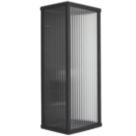 Zink Memphis Outdoor Box Style Wall Light Black