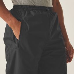 Regatta Wetherby  Waterproof & Breathable  Overtrousers  Black Small 31" W 32" L