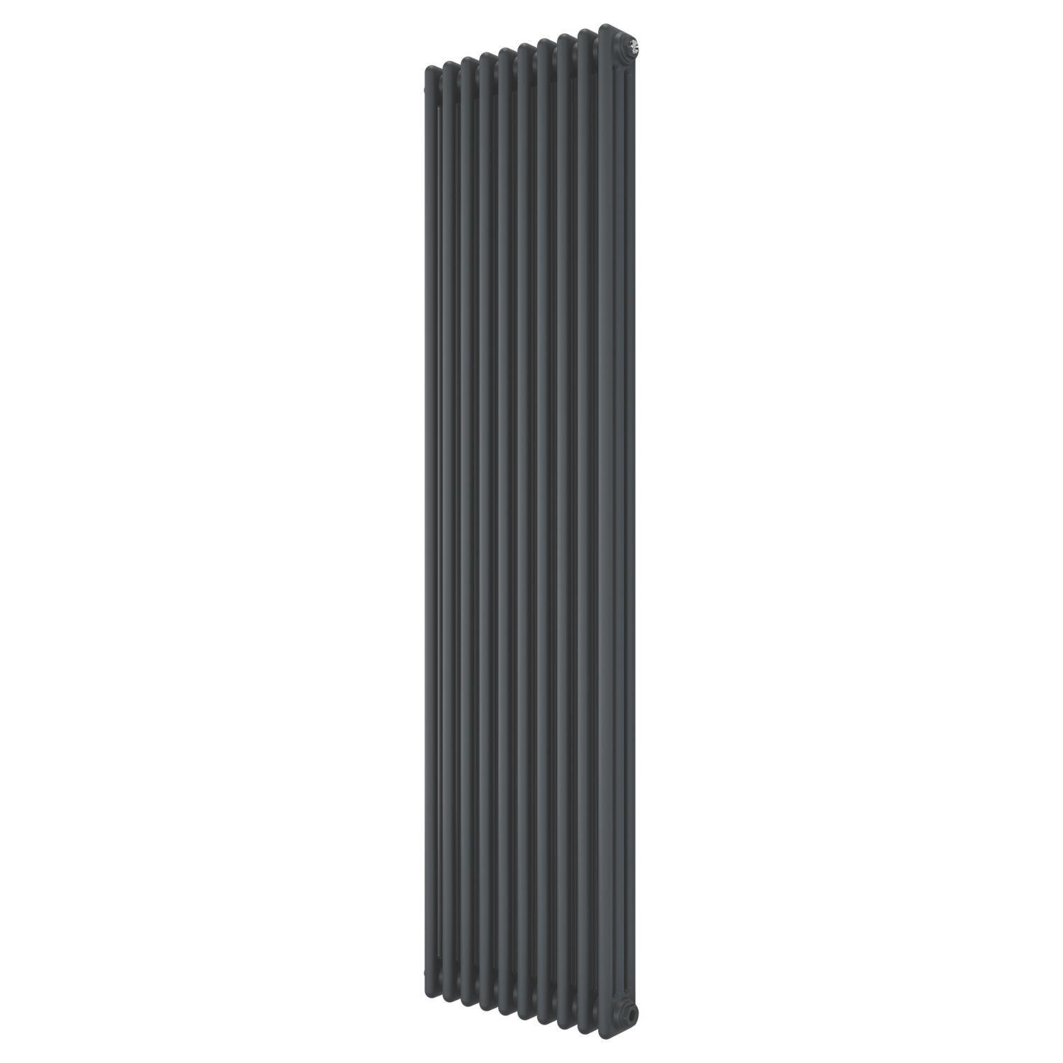 Azur 1800mm x 470mm 5683BTU Anthracite Vertical 3 Column Radiator (576YR)