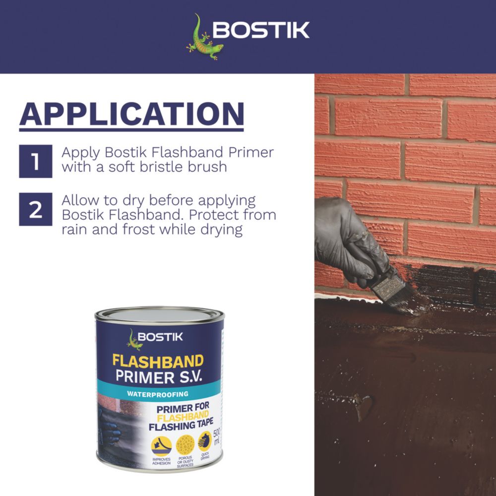Bostik Flashband Primer SV 1L | UK