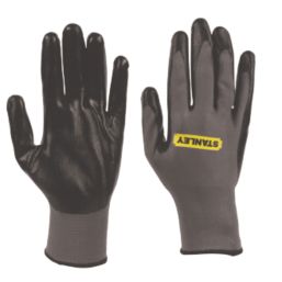 Stanley Gloves, Nitrile Coated, Large, Shop
