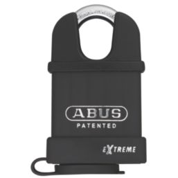 Abus Extreme Hardened Steel  Weatherproof Closed Shackle  Padlock 57mm