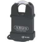 Abus Extreme Hardened Steel  Weatherproof Closed Shackle  Padlock 57mm