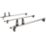 Van Guard VG276-3 Renault Kangoo 2009 on ULTI Van Roof Bars 1400mm