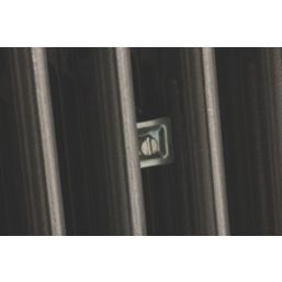 Arroll 760mm x 1114mm 5582BTU Cast Grey Cast Iron 4 Column Radiator