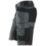 Snickers 6151 Stretch Work Shorts Steel Grey / Black 33" W