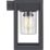 Luceco Filament
 Outdoor LED Solar Wall Lantern With PIR Sensor Black 220lm