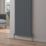 Reina Piatto Double 1800mm x 445mm 4777BTU Anthracite Vertical Designer Radiator