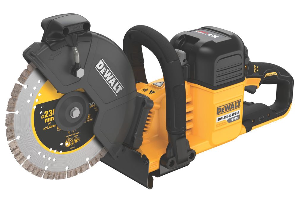 Dewalt dcs690x2 54v xr discount flexvolt 230mm cut off saw