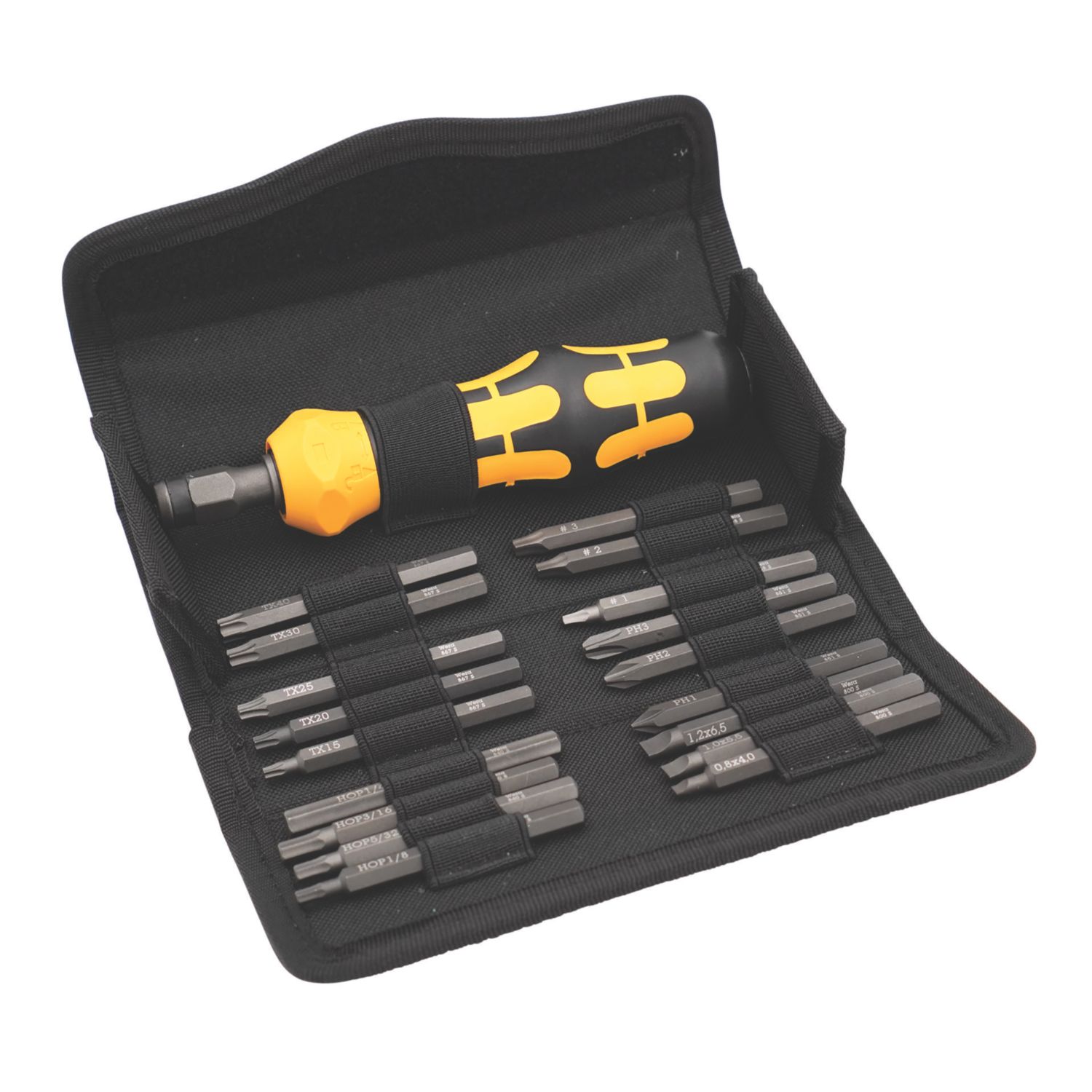 Wera Kompakt 900 Imperial Interchangeable Screwdriver Set 19 Pieces (577FW)