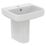 Ideal Standard i.life B Hand Rinse Basin & Semi Pedestal 1 Tap Hole 450mm