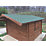 Roof Pro Green Square Bitumen Roof Shingles 1m x 340mm 16 Pack