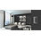 British General Evolve 1-Gang 2-Way LED Single Master Trailing Edge Touch Dimmer Switch  Black with Black Inserts