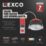 Lexco Tauri Fixed  Fire Rated LED Downlights Polished Chrome 8W 500-800lm 10 Pack