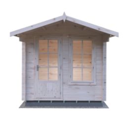 Shire Crinan 8' x 8' (Nominal) Apex Timber Log Cabin