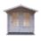 Shire Crinan 8' x 8' (Nominal) Apex Timber Log Cabin