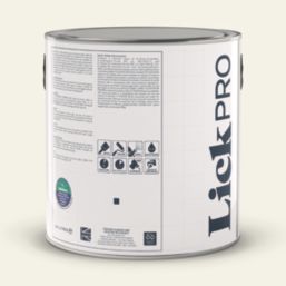 LickPro  2.5Ltr White 03 Vinyl Matt Emulsion  Paint