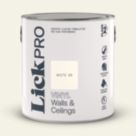 LickPro  2.5Ltr White 03 Vinyl Matt Emulsion  Paint