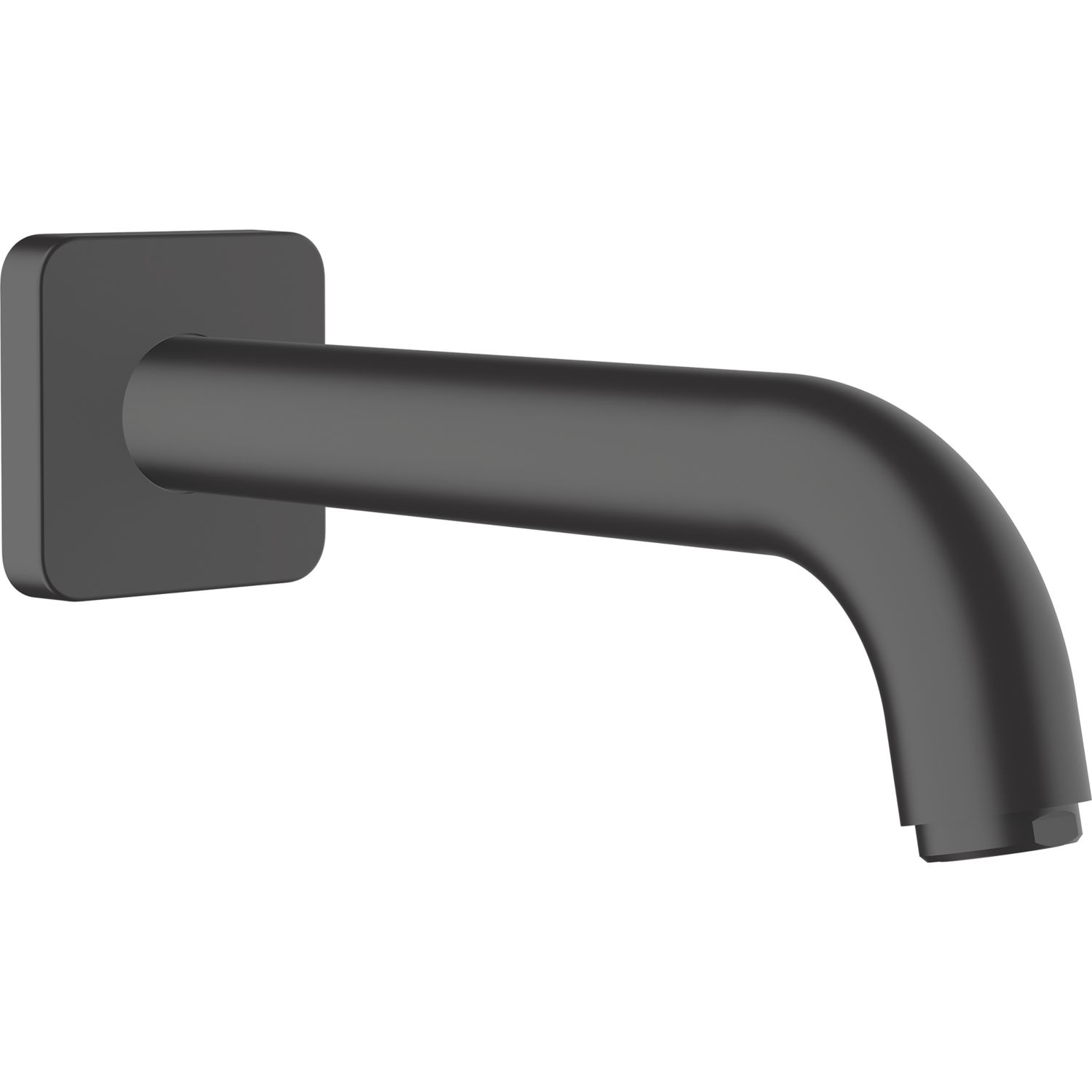 Hansgrohe Vernis Shape Bath Filler Matt Black (577VG)