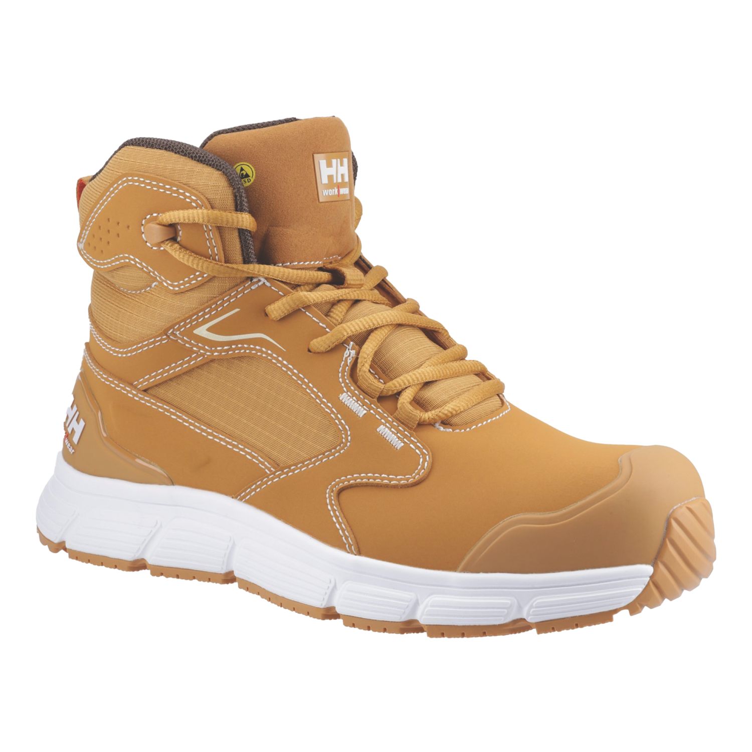 Helly Hansen Kensington MXR Mid Size 12 Yellow Safety Boots (577XK)