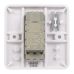 Schneider Electric Lisse 1-Gang 2-Way  Dimmer Switch  White