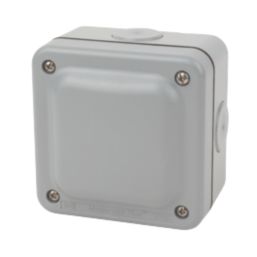 MK  IP66 30A 4-Terminal Weatherproof Outdoor Junction Box 95mm x 65mm x 95mm