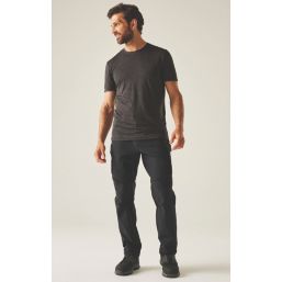 Regatta Questra Cargo Trousers Black 36" W 32" L