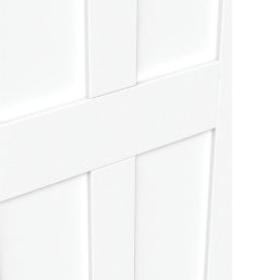 Green & Taylor Victorian Satin Painted White Wooden Shaker Internal Fully-Finished Door 2040mm x 726mm
