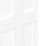 Green & Taylor Victorian Satin Painted White Wooden Shaker Internal Fully-Finished Door 2040mm x 726mm