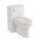 Essentials Idaho Bathroom Vanity Unit & WC Pack White Gloss 1155mm x 820mm x 855mm