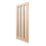 Modern 3-Frosted Light Unfinished Oak Wooden Traditional Internal Door 1981mm x 686mm