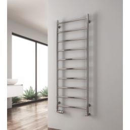 Reina 1080mm x 500mm 979BTU Stainless Steel Flat Designer Towel Radiator