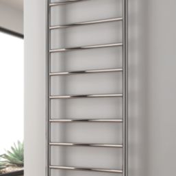 Reina 1080mm x 500mm 979BTU Stainless Steel Flat Designer Towel Radiator