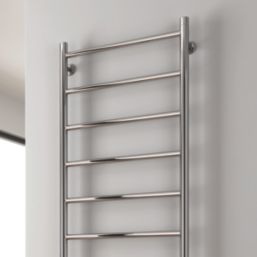 Reina 1080mm x 500mm 979BTU Stainless Steel Flat Designer Towel Radiator