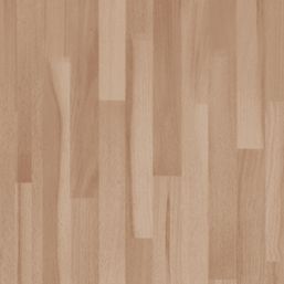 Wilsonart Clear Beech Oak Matt Brown Wood Effect Laminate Worktop 3000mm x 600mm x 38mm
