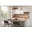 Wilsonart Clear Beech Oak Matt Brown Wood Effect Laminate Worktop 3000mm x 600mm x 38mm