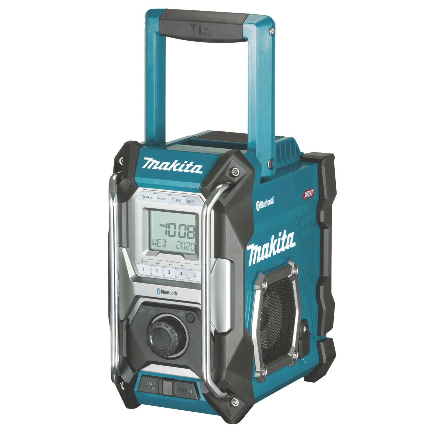 Makita MR002GZ 230V or 12/18/40V AM / FM Bluetooth Site Radio (578PV)