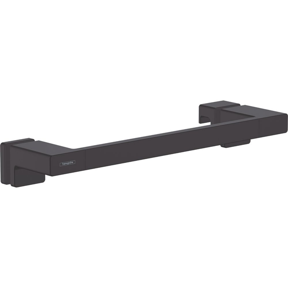 Hansgrohe AddStoris Bar Shower Door Handle Matt Black 350mm Single