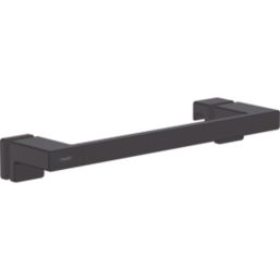 Hansgrohe AddStoris Bar Shower Door Handle Matt Black 350mm Single