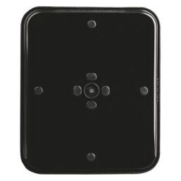 4lite Tironi Outdoor Maintained or Non-Maintained Emergency Rectangular LED Bulkhead Black 25W 2300lm