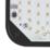 4lite Tironi Outdoor Maintained or Non-Maintained Emergency Rectangular LED Bulkhead Black 25W 2300lm