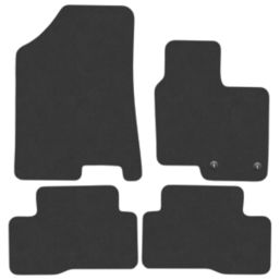 Car Mat Co. Hyundai Tucson Hybrid 2021 on Carpet & Rubber Car Mats 4 Piece Set