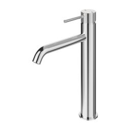 Swirl Melba Chrome 256mm Standard Lever Mono Basin Mixer Tap  With Clicker Waste