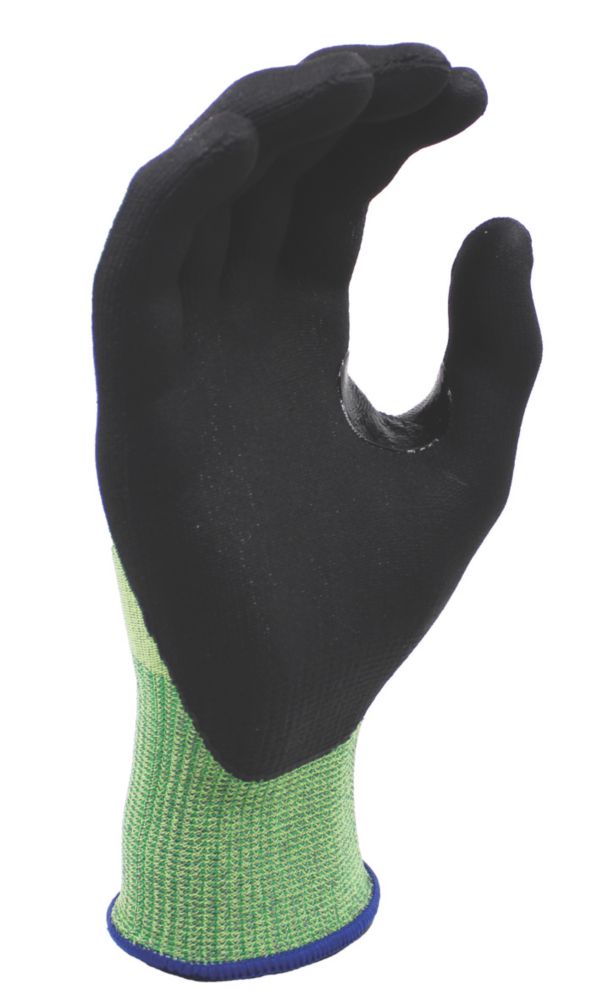 MCR Safety GREENKNIGHT Schnittschutz-Handschuhe Größe 9 – Touchscreen-kompatibel, EN388 4X42D