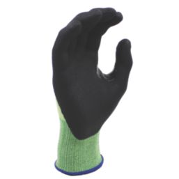 MCR Safety Greenknight Cut-Resistant Gloves Green/Black Medium