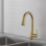 Swirl Oxford  Pull-Out Spray Mixer Kitchen Tap Brass-Effect