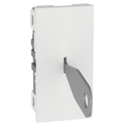 LAP  16AX Modular SP Key Switch White