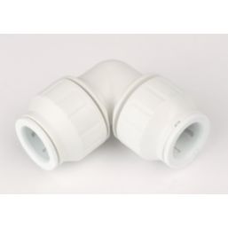 JG Speedfit  Plastic Push-Fit Equal 90° Elbows 15mm 10 Pack