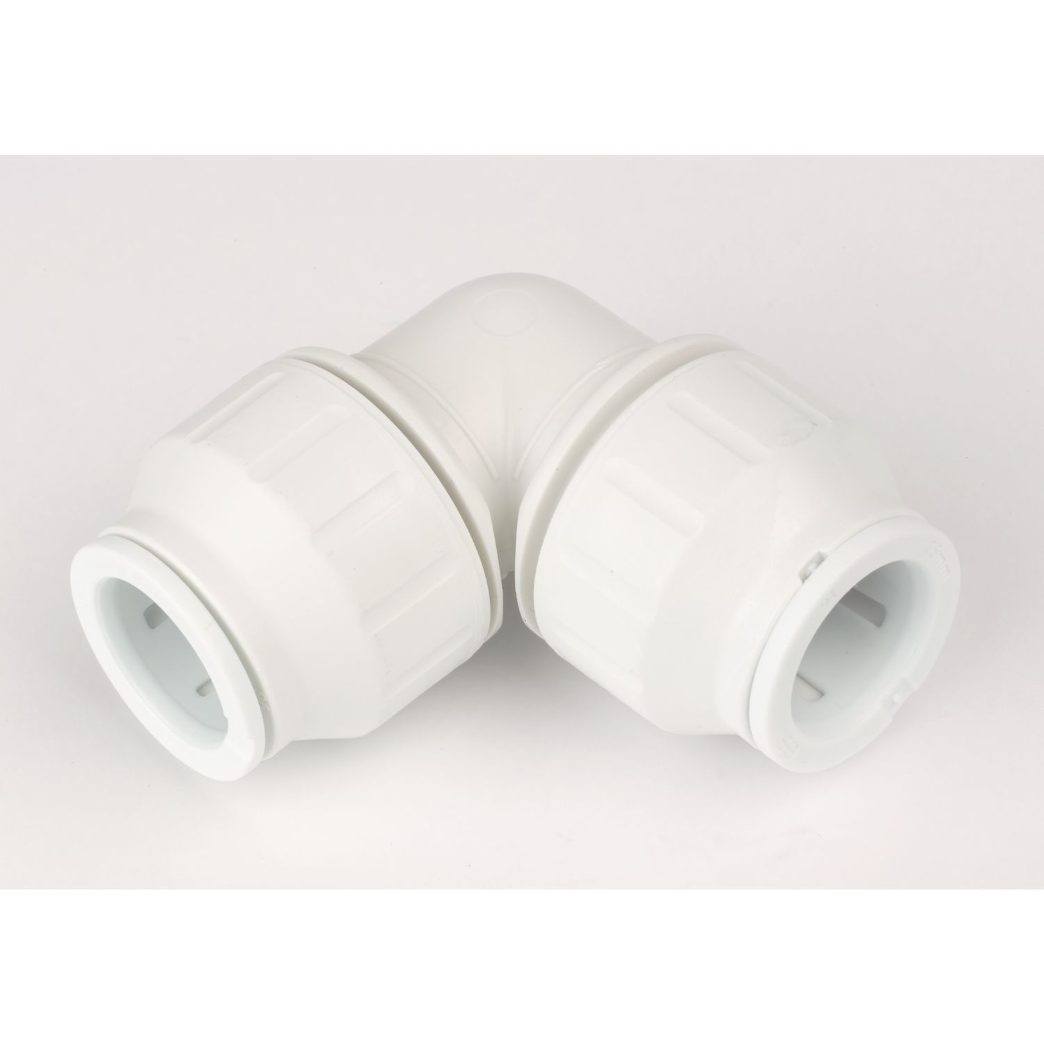 JG Speedfit Plastic Push-Fit Equal 90° Elbows 15mm 10 Pack (57953)